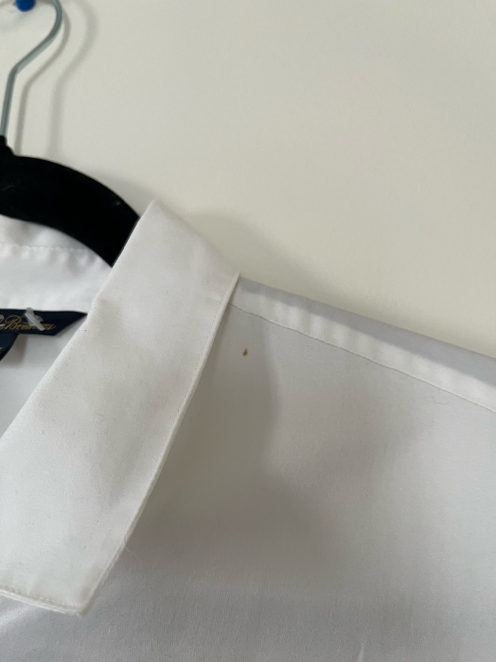 Brooks Brothers White Shirt Dress 8 Cotton Button Front Preppy Old Money Modest - Picture 2 of 9
